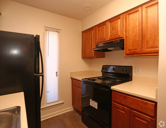 beautiful kitchen at Austin Woods Apartments, located in Columbia, SC